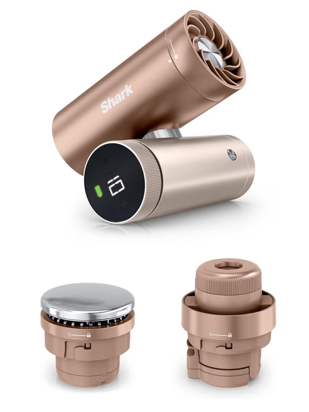 NWB Shark Iced Latte 3 In 1 Chill Pill Fan, Mist & InstaChill System